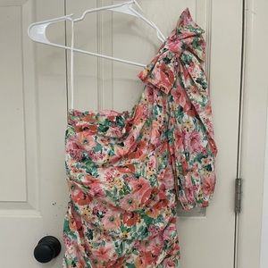 Zara floral dress
